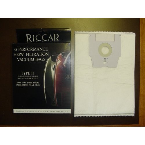 Riccar Canister HEPA Bags Willett Vacuum